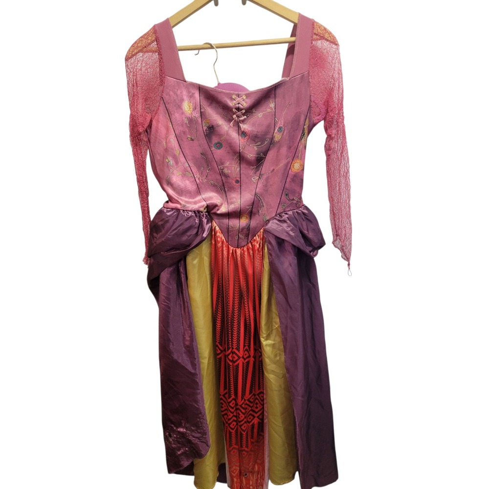 Disney Hocus Pocus Winifred Sanderson Costume Dress Sizeβ M Child